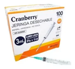 JERINGA DESECHABLE 3ML X1UNID.