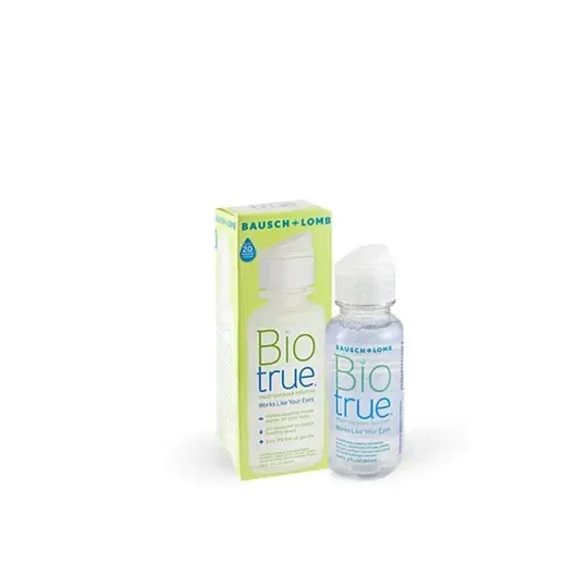 BIO TRUE SOLUCION LIMPIEZA LENTES CONTACTO X60ML
