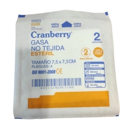 GASA ESTERILIZADA 7.5X7.5 2 UN