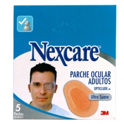 NEXCARE PARCHE OCULAR ADULTO X 5  PARCHES