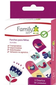F SET  PARCHES PARA NIÑAS X30