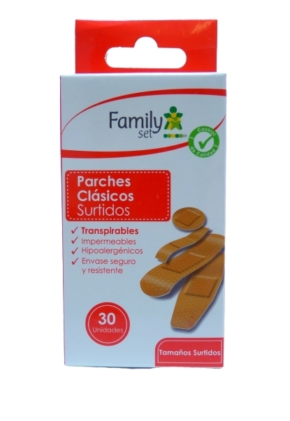 FAMILY SET CURITA COLOR PIEL X30