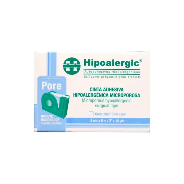 CINTA ADHESIVA MICROPORE HIPO 5X9