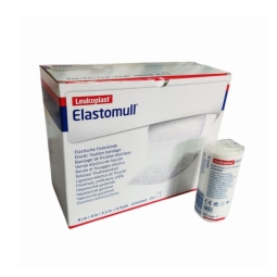 VENDA ELASTICA DE FIJACIÓN ELASTOMULL LEUKOPLAST 8 CM X 4 CM X 1 UNIDAD