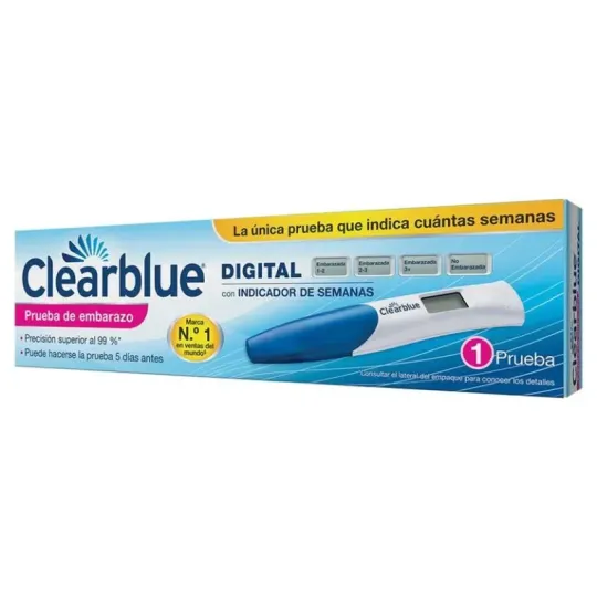 CLEAR BLUE DIGITAL TEST EMBARAZO