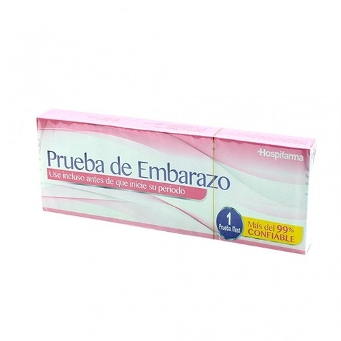 TEST EMBARAZO HOSPIPARMA,LÁPIZ