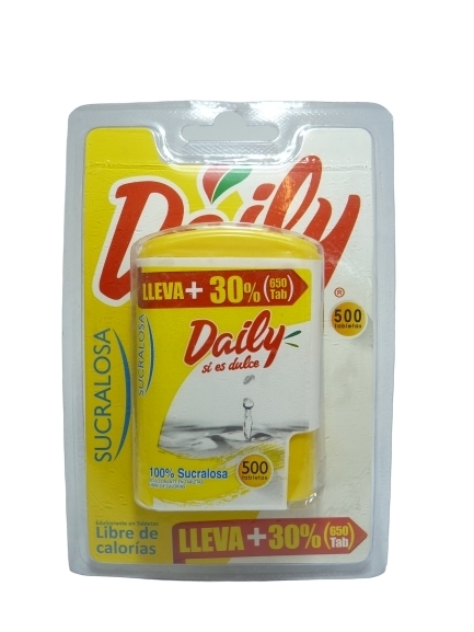 Daily Sucralosa X 500Tabletas | daily sucralosa 500tab