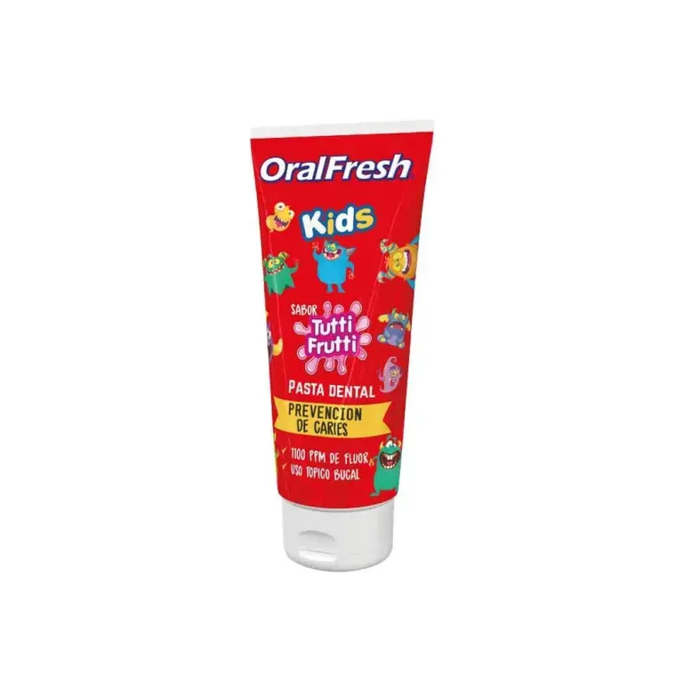 ORALFRESH KIDS CREMA DENTAL X 75G