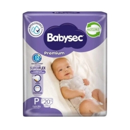 Babysec Pañal Premium Talla P X 20 | babysec pañal 20uni