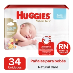 Huggies Pañal Bebe Recien Nacido X34 | huggies rn 34
