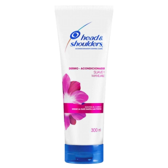 H&S DERMO ACOND SUAVE Y MANEJABLE 300ML
