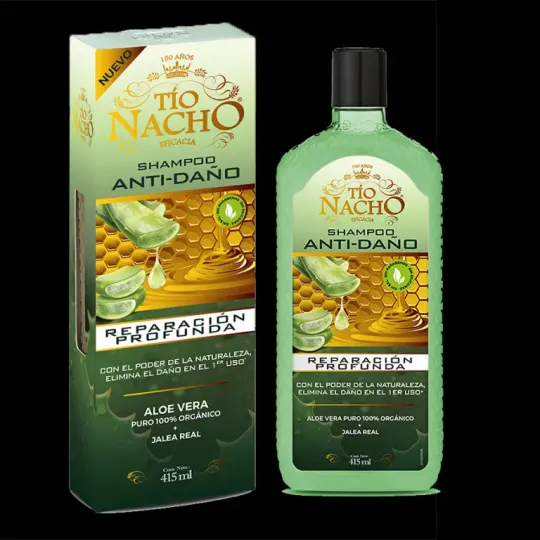 TIO NACHO SHAMPOO ANTI-DAÑO ALOE X 415ML