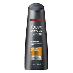 DOVE MEN SHAMPOO FUERZA EXTREMA X400