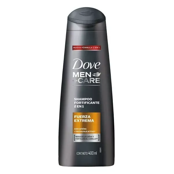 DOVE MEN SHAMPOO FUERZA EXTREMA X400