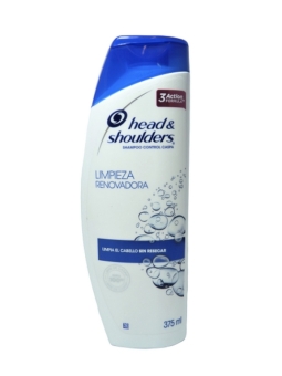 HEAD\&SHOULDERS LIMPIEZA 375ML X375