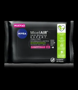NIVEA TOALLAS DEMAQUILLADORAS MICELLAIR EXPERT
