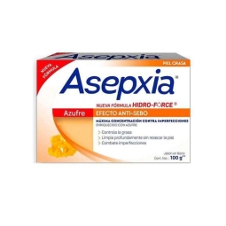 Asepxia Jab Azufre X 100G | asepxia jabon azufre 100g