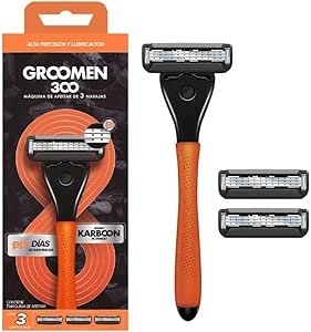 Groomen Maq. Afeitar  Karboon 300 X1 Und | groomen karboon 1un