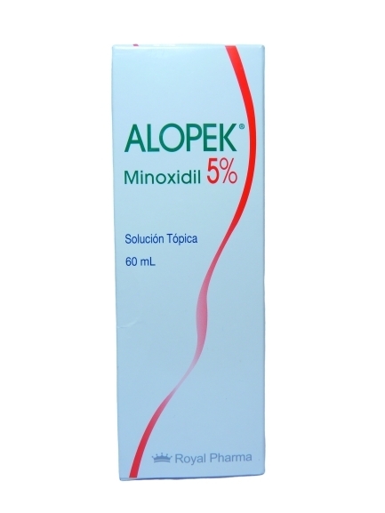 ALOPEK SOLUCION TOPICA 5% 60ML X60
