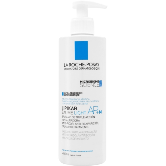 Lipikar Baume Light Ap+M X400Ml | lipikar light 400ml