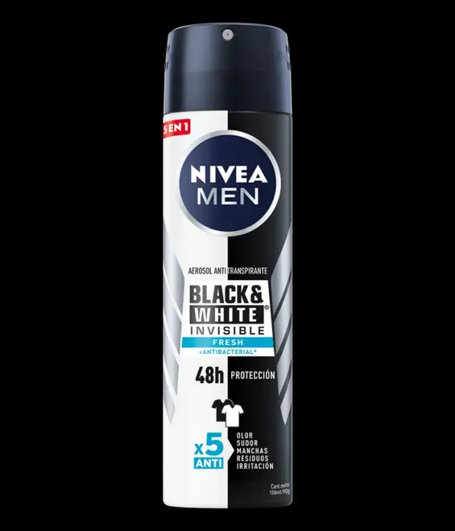 Nivea Deo.Men Sp. B&W Fresh Invisible X150Ml | nivea fresh 150ml
