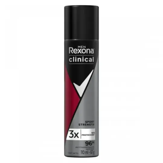 REXONA CLINICAL SPORT MEN SPRAY 96H X110ML