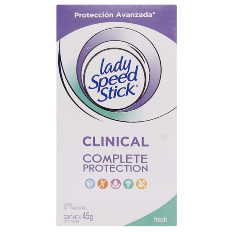 LADY SPEED STICK CLINICAL COMPLETE PROTECCION 45 GR