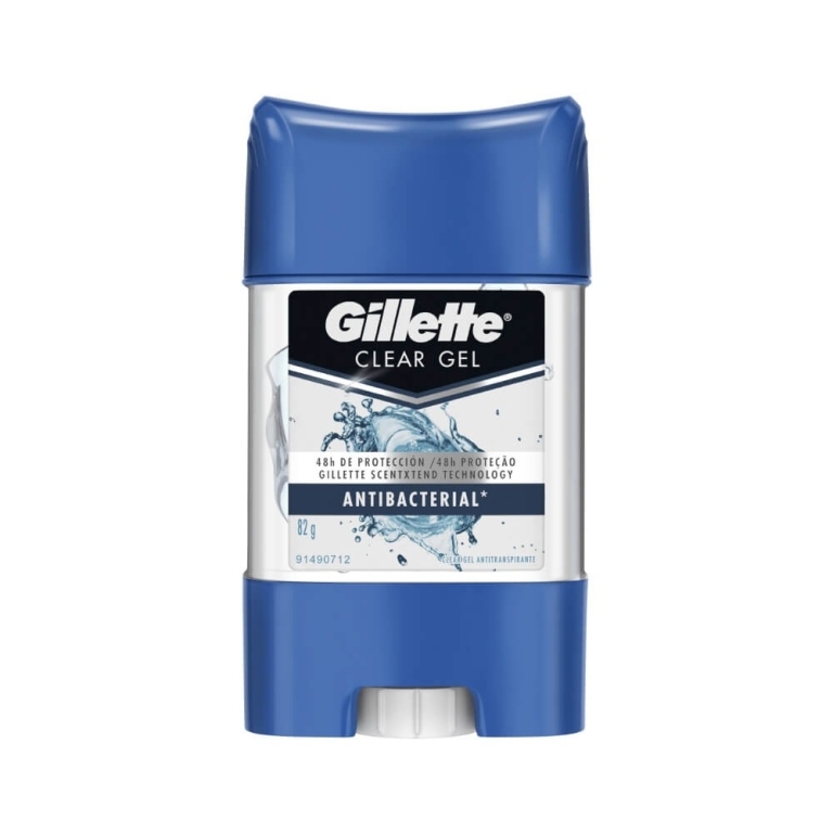 Gillette Clear Gel Antibacterial X 82G | gillette clear 82g