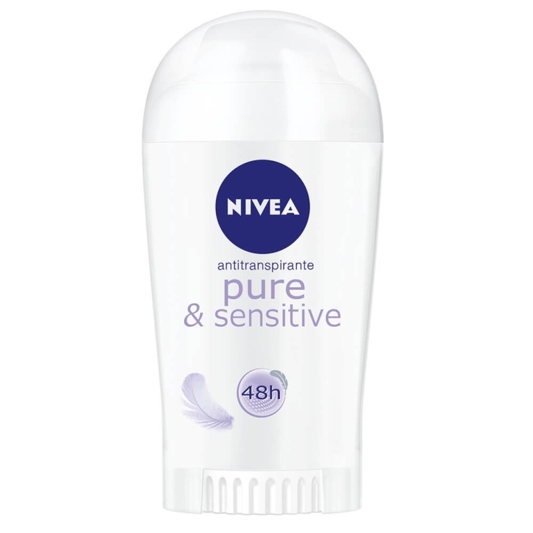 Nivea Desodorante En Barra Sensitive & Pure X 43 G | nivea barra sensitive