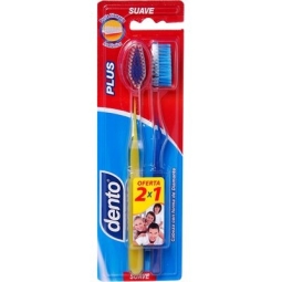 PACK DENTO CEPILLO PLUS X 2 UNIDADES