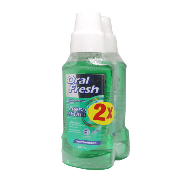 Oral Fresh Pack Enj Menta Fresca 500Mlx2 | oral fresh pack 500mlx2