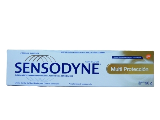 SENSODYNE CREMA DENTAL MULTIPROTECCION 90G X90
