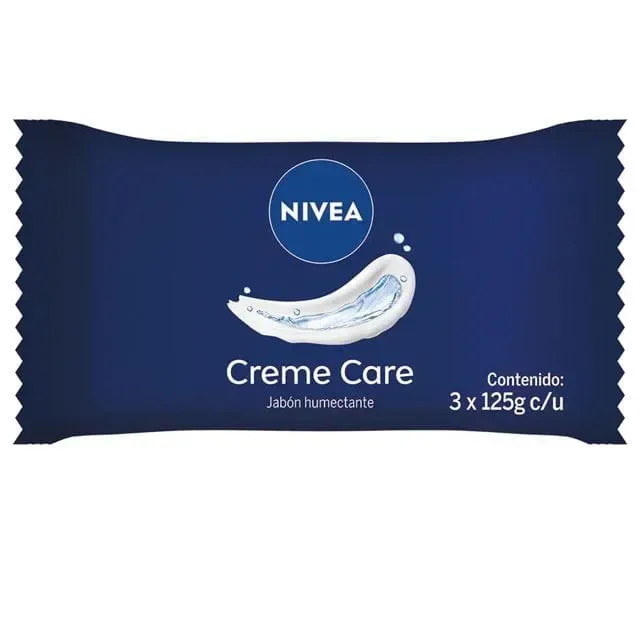 Nivea Jabon Barra Creme Care X 3 | nivea creme 3un