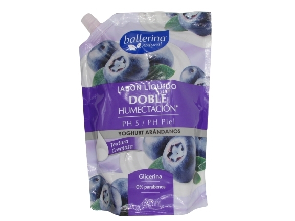 BALLERINA JABON YOGHURT ARANDANOS 900ML X900