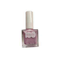 ESMALTE PARA UÑAS 100 BEAUTY NUM 52 MORADO PERLADO