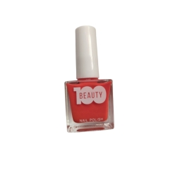 ESMALTE PARA UÑAS 100 BEAUTY NUM 52 ROJO
