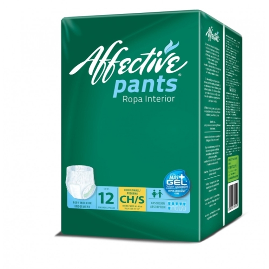 AFFECTIVE ACTIVE PANTS CHICO X 12 UNIDADES