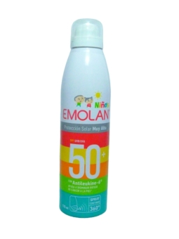 EMOLAN SPRAY NIÑOS F50+.170ML