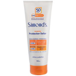 SIMONDS BLOQUEADOR SOLAR F50+ 190ML