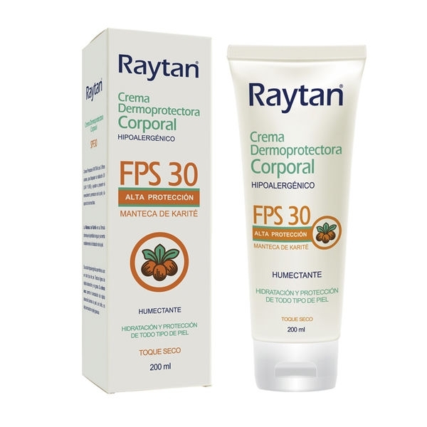 Raytan Crema Dermoprotectora Corporal Fps 30 X 200 Ml | raytan crema 200ml