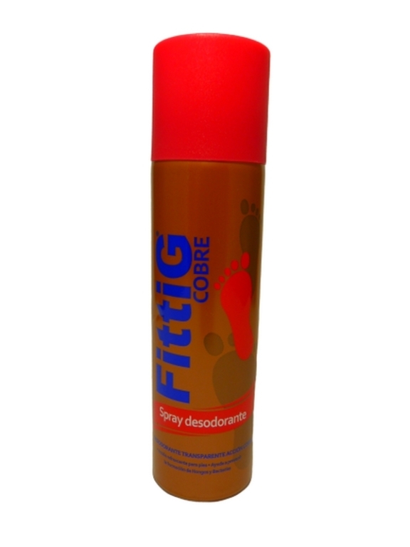 FITTIG COBRE DEO PIE SPRAY 100G X100