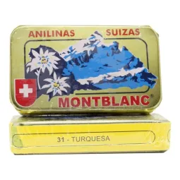Mont Blanc Anilina 31 Turquesa | mont blanc turquesa