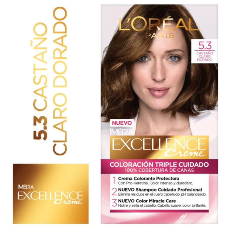 EXCELLENCE N5.3 CASTAÑO CLARO DORADO