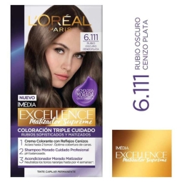 Excellence N6.111 Rubio Oscuro Cenizo Plata | excellence n6.111 plata