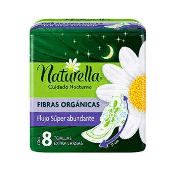 Naturella Nocturna C/Alas X 8 | naturella nocturna 8un