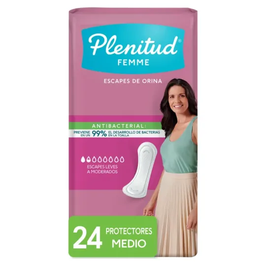 Plenitud Protector Diario Femme X24 | plenitud diario 24un