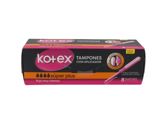 KOTEX TAMPÓN SUPER PLUS X8