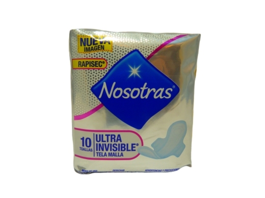 NOSOTRAS TOALLA ULTRA FINA X10