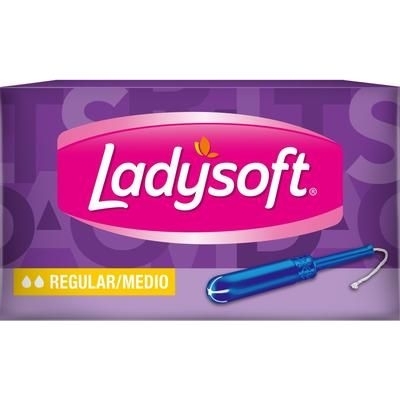 Tampones Ladysoft Regular X 8 Uni | ladysoft regular 8un