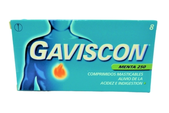 GAVISCON MENTA X8 COMPRIMIDOS